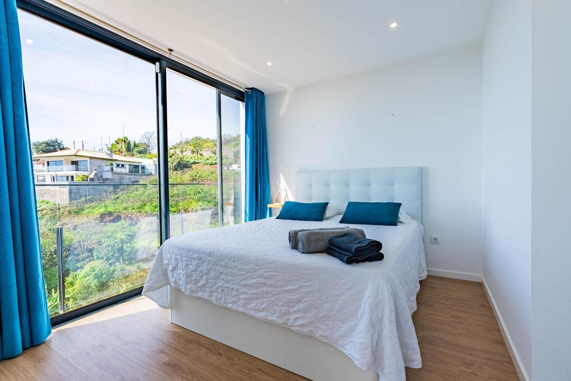 Апартаменты Casa Branca, Beautiful Sea View Estreito Da Calheta Экстерьер фото